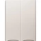 Шкаф двустворчатый 60x80 см белый матовый Style Line Бергамо СС-00002357 - 1