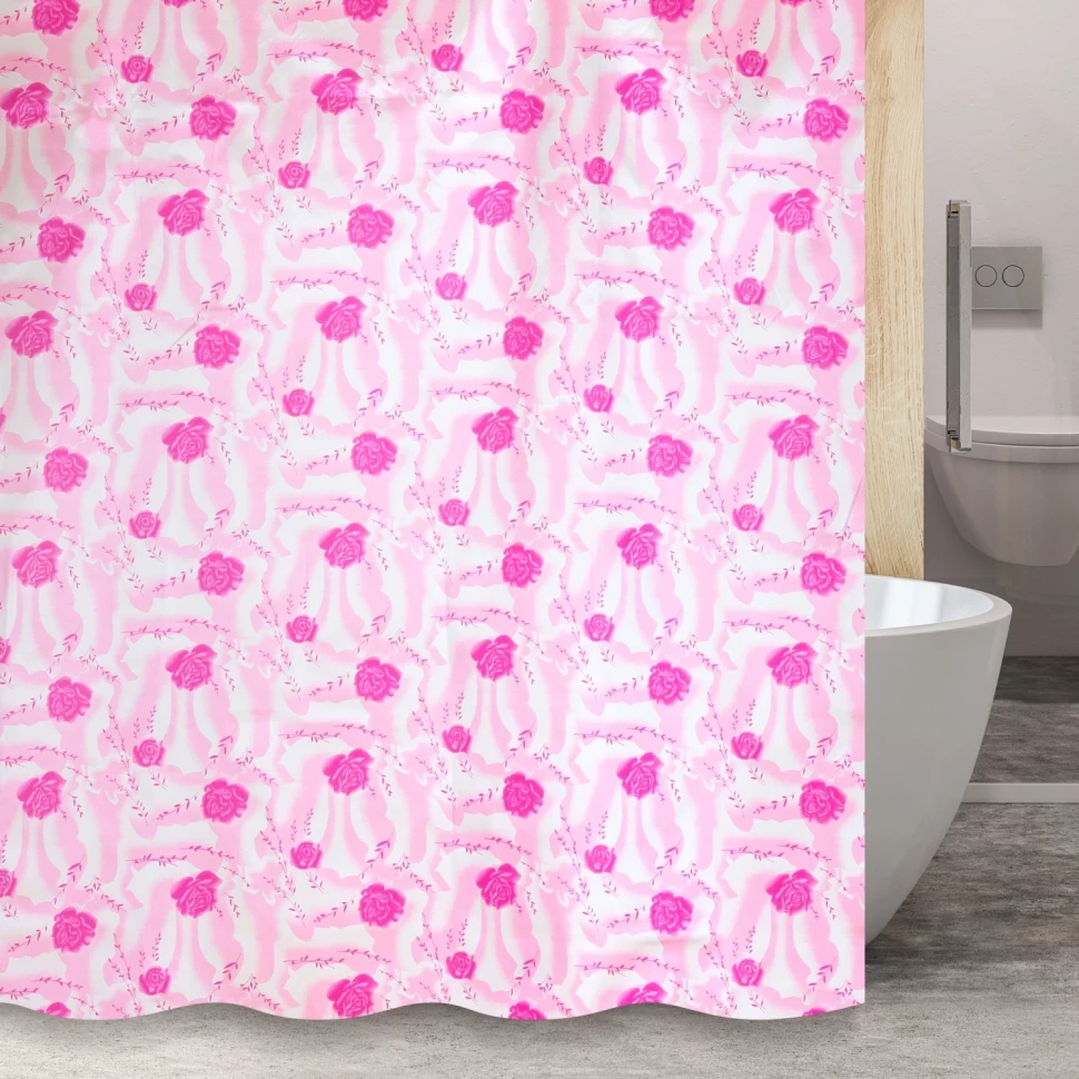 Штора для ванной комнаты Savol S-01718G 
Штора для ванной комнаты Savol S-01718G