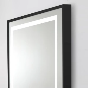 Изображение товара зеркало 88,5x78,5 см belbagno kraft spc-kraft-885-785-tch-warm-nero