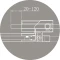 Душевой уголок 100-110x79,5 см Cezares SLIDER-AH-1-80-100/110-C-NERO прозрачное - 2
