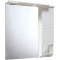 Зеркальный шкаф 75x80 см белый R Runo Стиль 00000001128 - 1