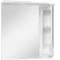 Зеркальный шкаф 75x80 см белый R Runo Стиль 00000001128 - 2
