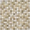 Мозаика Natural i-Tile 4MT-12-15T Мрамор белый, желтый, коричневый, поверхность состаренная 29,8x29,8