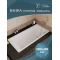 Чугунная ванна 180x80 см Delice Parallel DLR220506 - 4