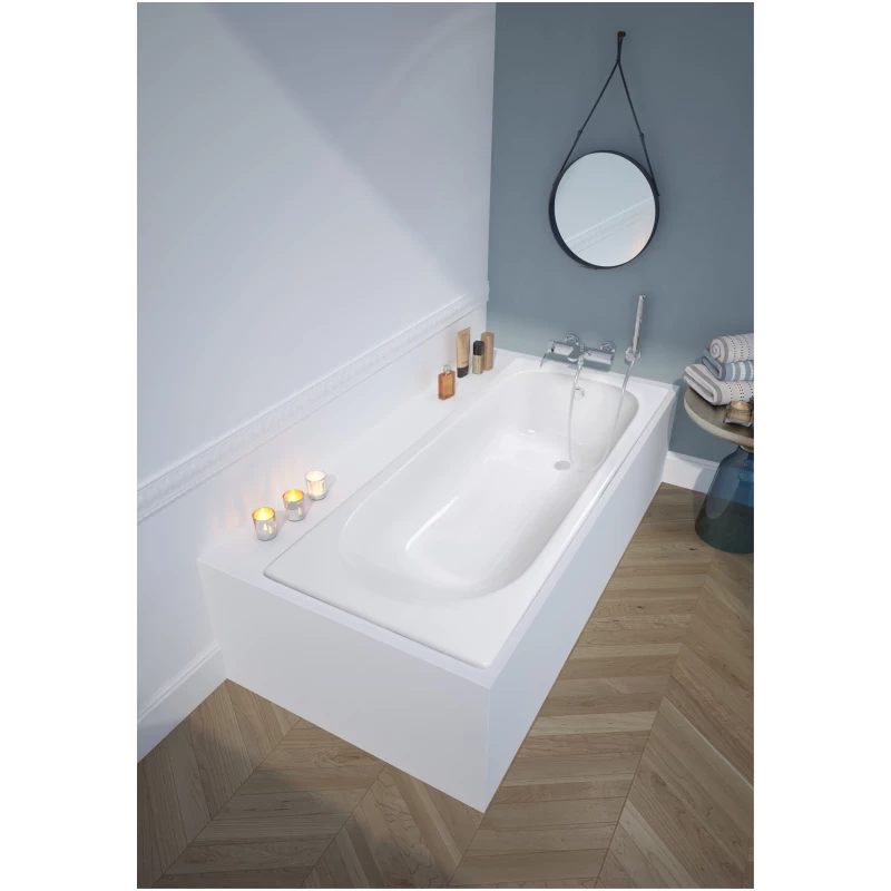 Чугунная ванна 150x70 см без противоскользящего покрытия Jacob Delafon Nathalie E2962-00
