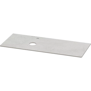 Изображение товара столешница misty роял ma01-120 120 см l, серый матовый