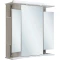Зеркальный шкаф 75x80 см белый Runo Валенсия 00000000019 - 1