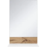 Изображение товара зеркало 45x72,1 см белый глянец/светлое дерево misty адриана п-адр03045-01