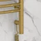 Полотенцесушитель электрический 800x500 золотой МЭМ правый Сунержа Флюид 3.0 03-5821-8050 - 3