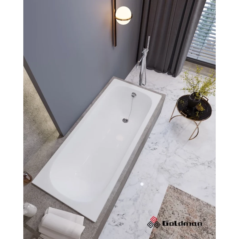 Чугунная ванна 150x70 см Goldman Classic CL15070