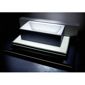 Изображение товара стальная ванна 170x80 см kaldewei asymmetric duo 740 с покрытием anti-slip и easy-clean