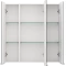 Зеркальный шкаф 75x80 см белый глянец R Misty Аура Э-Аур02075-01 - 4