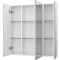 Зеркальный шкаф 75x80 см белый глянец R Misty Аура Э-Аур02075-01 - 6