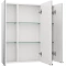 Зеркальный шкаф 75x80 см белый глянец R Misty Аура Э-Аур02075-01 - 5