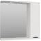 Зеркальный шкаф 80x74,5 см белый глянец R Misty Атлантик П-Атл-4080-010П - 2