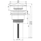 Донный клапан Wellsee Drainage System 182139000 - 2