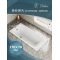 Чугунная ванна 170x70 см Delice Repos DLR220508-AS - 3