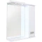 Зеркальный шкаф 67x71,2 см белый глянец R Onika Балтика 206704 - 1