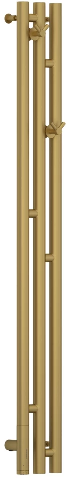 Полотенцесушитель электрический 1200x106 золотой матовый МЭМ левый Сунержа Терция 3.0 032-5844-1211
Полотенцесушитель электрический 1200x106 золотой матовый МЭМ левый Сунержа Терция 3.0 032-5844-1211