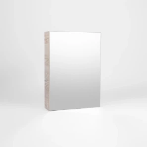 Изображение товара зеркальный шкаф 50x70 см дуб винтаж l/r viant куба vkub50v-zsh