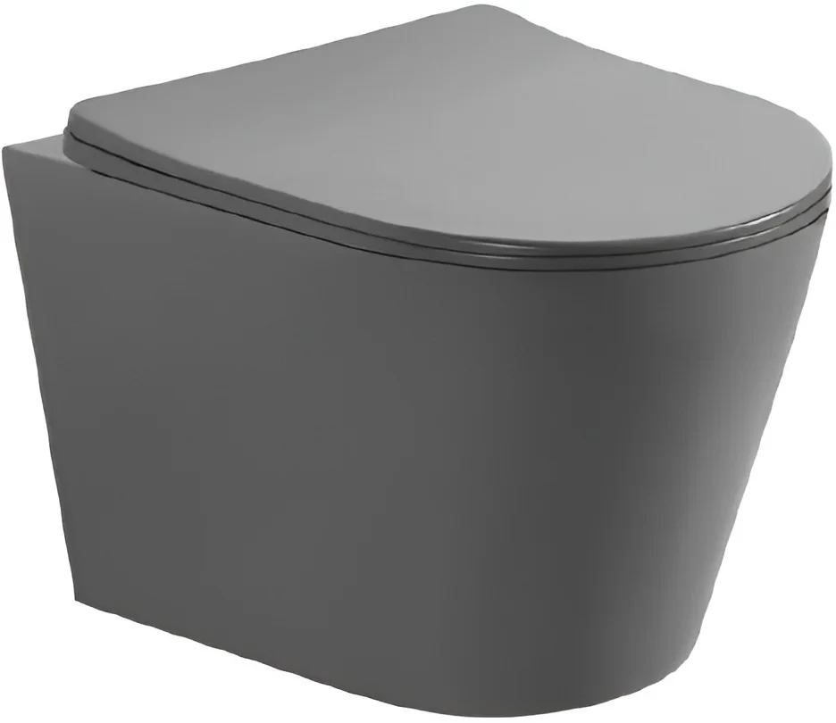 Унитаз подвесной Aquatek Вега AQ1905-MG безободковый, с сиденьем микролифт, серый матовый
Унитаз подвесной Aquatek Вега AQ1905-MG безободковый, с сиденьем микролифт, серый матовый