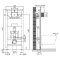 Комплект подвесной унитаз Grossman GR-4441S + система инсталляции Jacob Delafon E5504-NF + E4326-00 - 10
