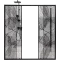 Душевая дверь 170-190 см Deto FB2-170 прозрачное с рисунком - 7