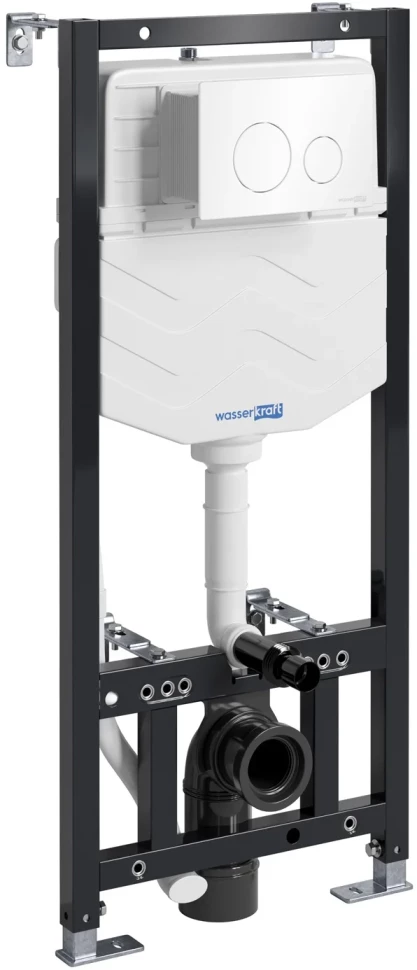 Инсталляция для унитаза WasserKRAFT Aller 10 10TLT.010.ME.WH02 с кнопкой смыва, белый
Инсталляция для унитаза WasserKRAFT Aller 10 10TLT.010.ME.WH02 с кнопкой смыва, белый