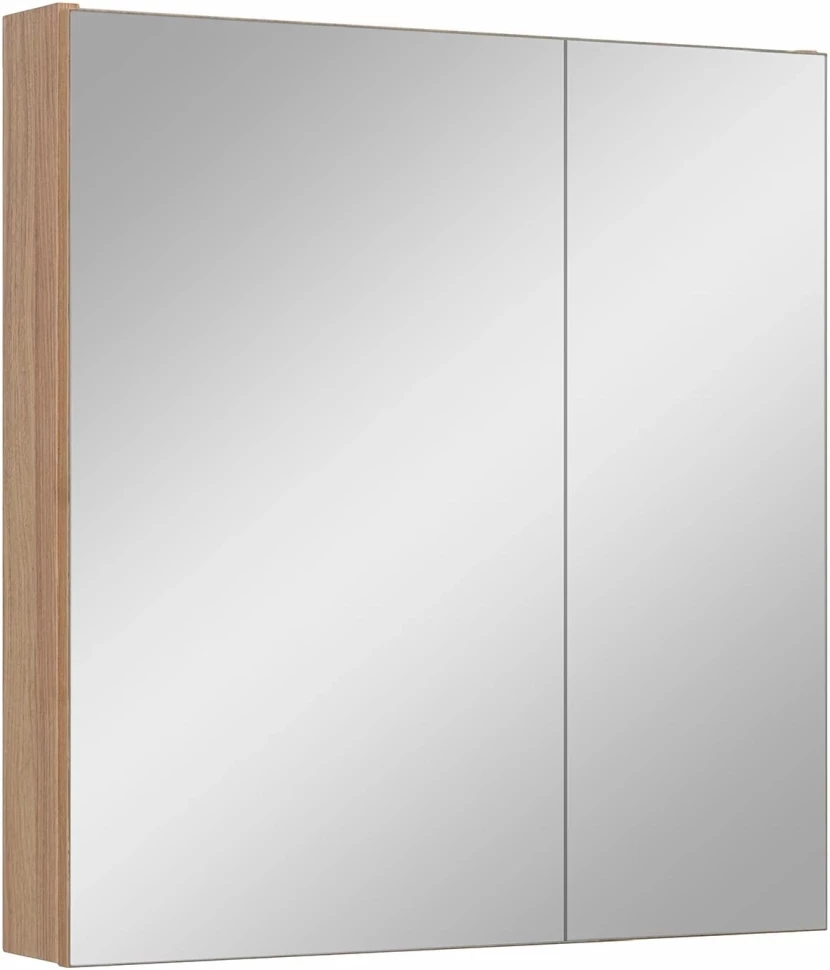 Зеркальный шкаф 60x65 см дуб Runo Лада 00-00001161