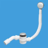 Слив-перелив для ванны ClickClack McALPINE MRB11-SC