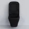 Унитаз подвесной Ambassador Benefit 203T20201R-202T20201S безободковый, с сиденьем микролифт, черный матовый - 5