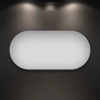 Зеркало 100x55 см черный матовый Wellsee 7 Rays’ Spectrum 172201470
