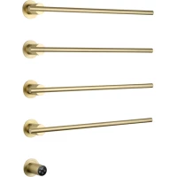 Полотенцесушитель электрический Wonzon & Woghand Dortmund WW-A364-BG 610x584, встраиваемый, МЭМ левый/правый, золотой матовый