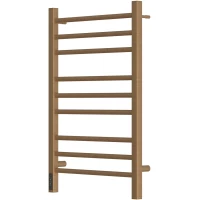 Полотенцесушитель электрический Point Веста П9 PN70758BR 800x530, диммер левый, бронза