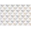Плитка настенная Керамин Киото 7Д треугольники декор 27,5х40 CK000032238