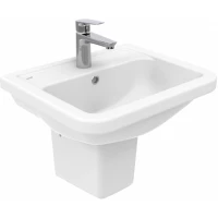 Раковина Creavit Key KY050-00CB00E-0000 50,5x42 см, подвесная, белый