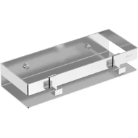 Полка для ванной Lemark Shelf Line 9771049 30 см, хром