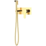 Изображение товара гигиенический душ teska elsa pro btk6407 со смесителем, золотой