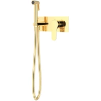 Гигиенический душ Teska Elsa Pro BTK6407 со смесителем, золотой