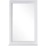 Изображение товара зеркало 56,6x85 см белый серебряная патина asb-woodline гранда 4607947230611
