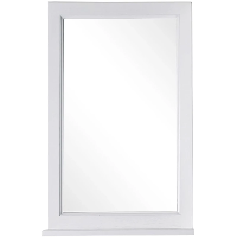 Зеркало 56,6x85 см белый серебряная патина ASB-Woodline Гранда 4607947230611