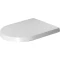 Унитаз подвесной Duravit ME by Starck 45300900A1 безободковый, с сиденьем микролифт, альпийский белый - 4