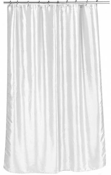 Штора для ванной комнаты Carnation Home Fashions Shimmer White FSC15-FS/21