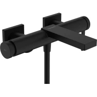 Смеситель для ванны Hansgrohe Tecturis E 73420670 черный матовый