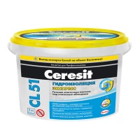 Гидроизоляция Ceresit CL 51/5 Эластичная полимерная 5кг, Россия