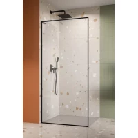 Душевая перегородка Radaway Modo F SL Black II 60 Left 10419064-54-01L профиль черный матовый, стекло прозрачное