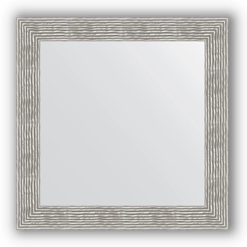 Зеркало 80x80 см волна хром Evoform Definite BY 3249