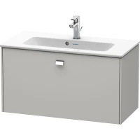 Тумба бетонно-серый матовый 82 см Duravit Brioso BR401101007