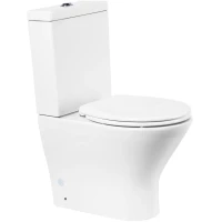 Чаша напольного безободкового унитаза BelBagno Acqua BB340CPR