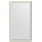 Зеркало 109x200 см белая кожа с хромом Evoform Exclusive-G floor BY 6394 - 1